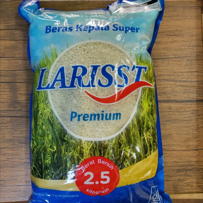 

Larrist Beras 2.5 Kg