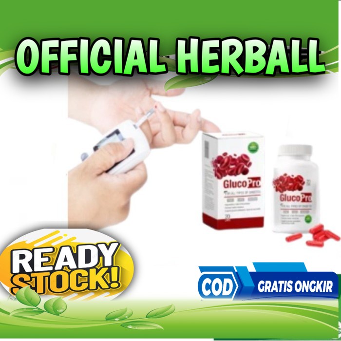 

Glucopro % Asli Obat Diabetes Kencing Manis Kadar Gula Gluco Pro