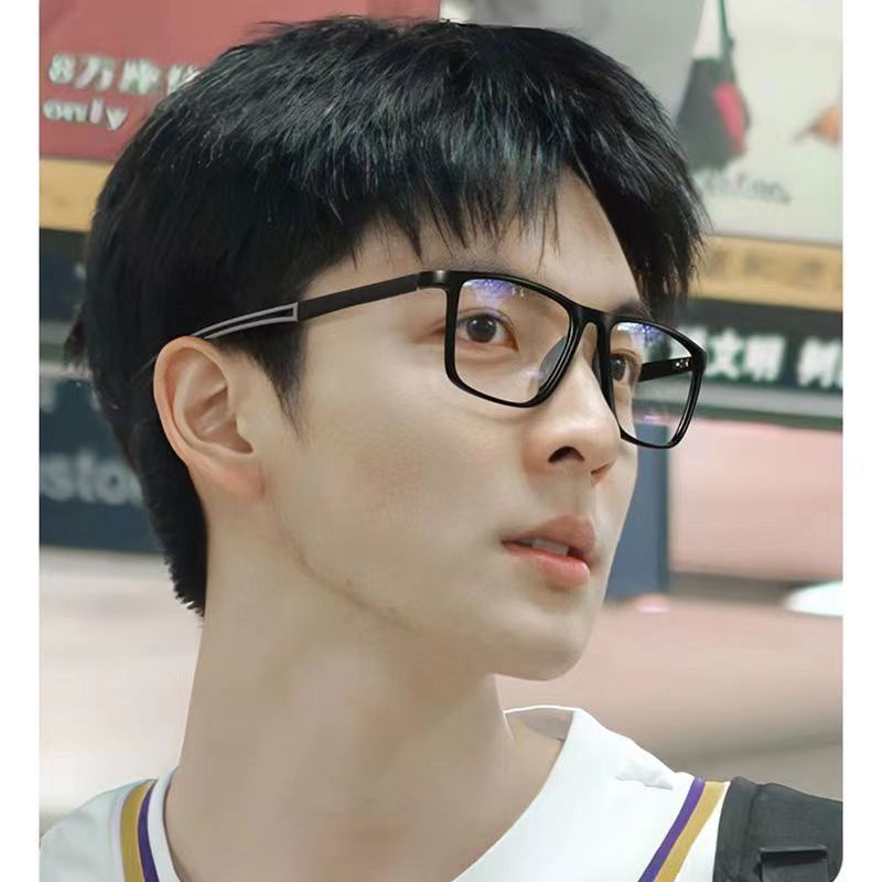 	 Kacamata Minus Ultralight TR90 Kacamata Fashion Baca Anti Blue Light Bingkai Sporty Unisex Pria Wanita Lensa Minus Myopia	
