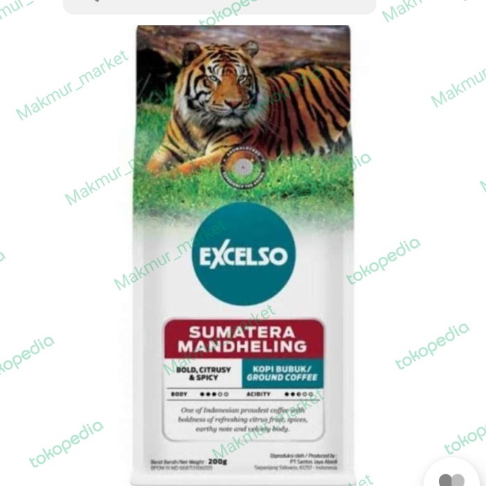 

EXCELSO SUMATRA HALUS 200GR PAK