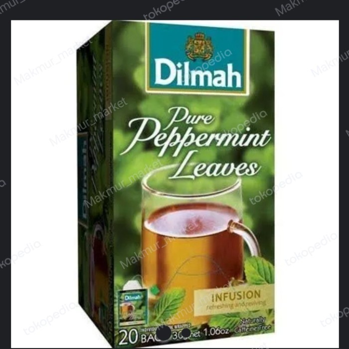 

DILMAH ENVELOPE PEPPERMINT TEA 20s BOX