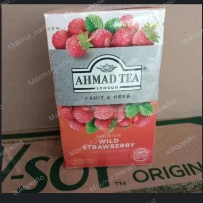 

AHMAD TEA WILD STRAW HERBAL INFUSION 20s