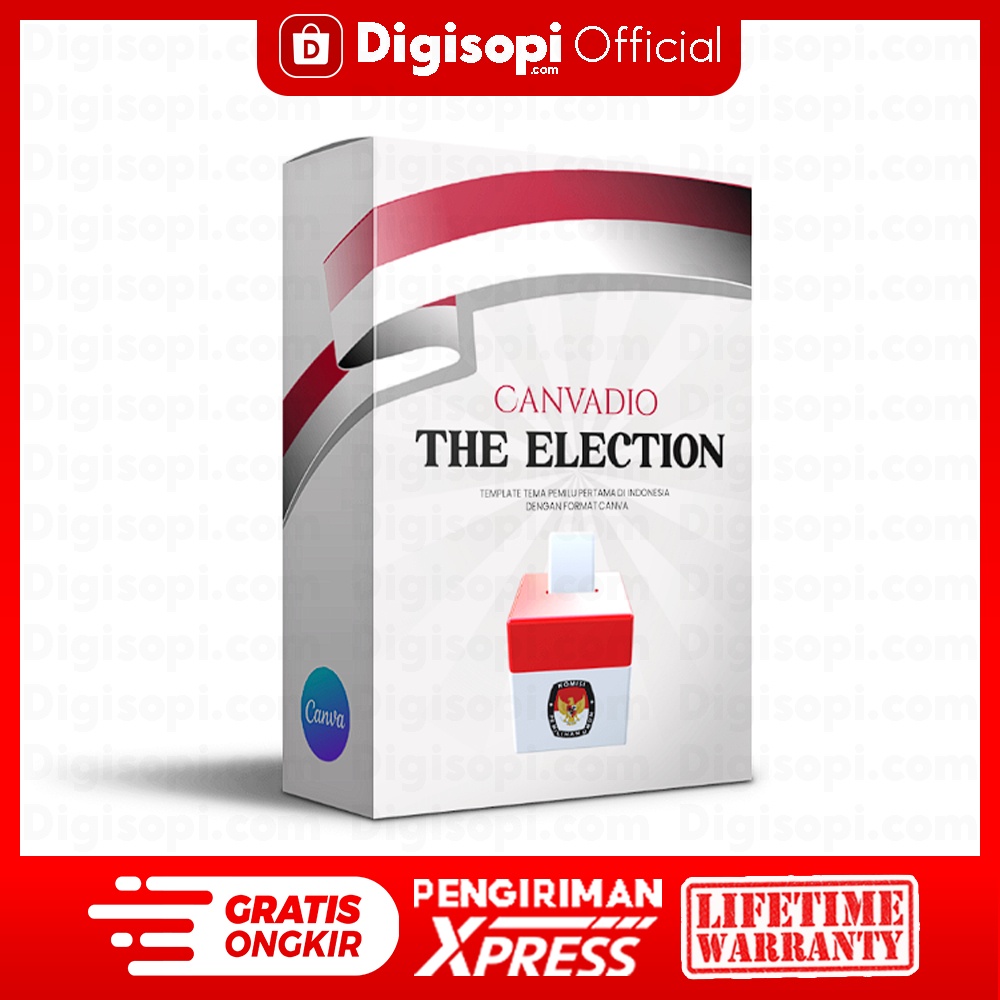 Canvadio The Election - Template kampanye Caleg - Jidan Shoppu