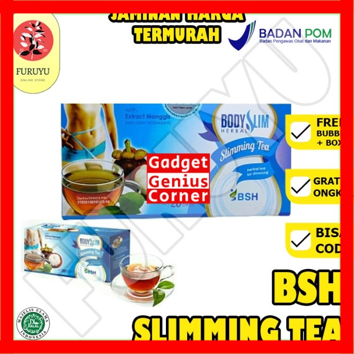 Teh Pelangsing BSH / BSH TEH / BSH TEA / BODY SLIM HERBAL TEH ORIGINAL