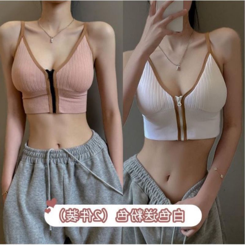 BRA SPORT DENGAN RESRITING ELEGAN/BRALETTE ALA KOREA/BRA SEXI /TANKTOP BRA KROPTOP-7