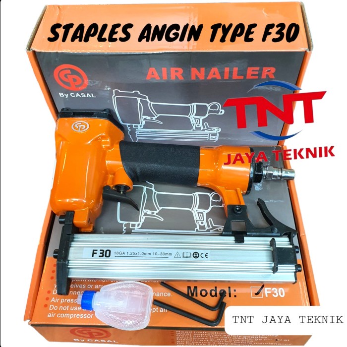 

PROMO NRT-PRO F30 AIR STAPLER GUN PAKU TEMBAK I / AIR NAILER F 30 NRT PRO - MERK CP F30