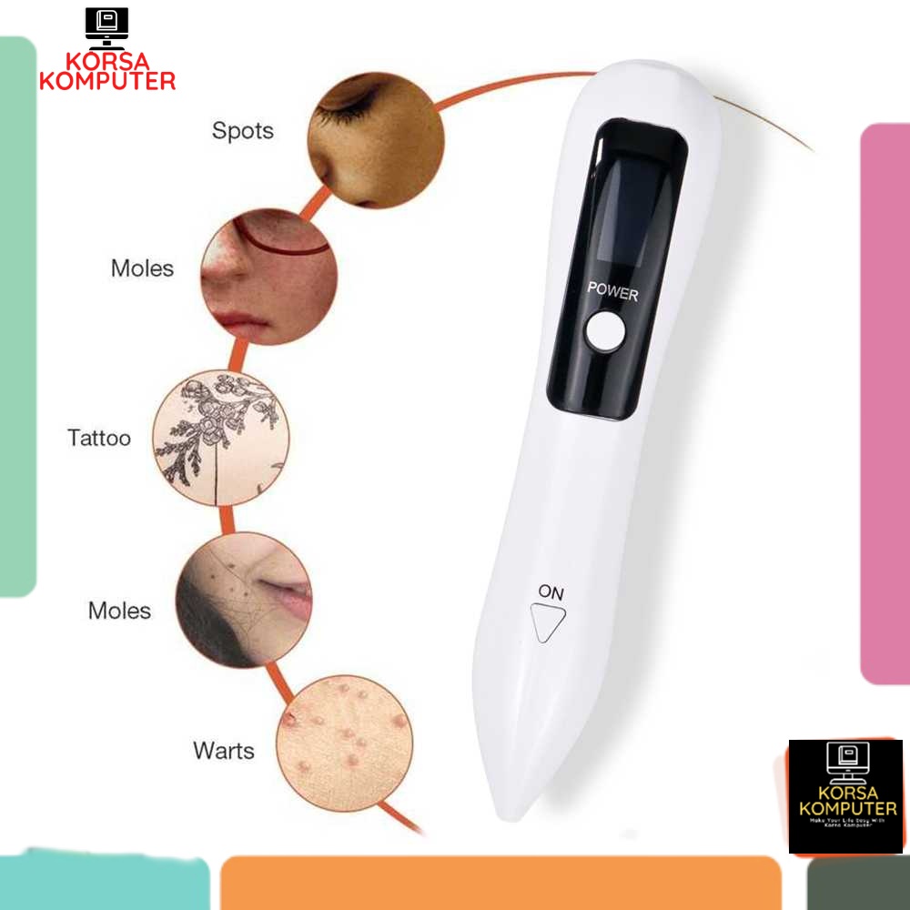 Laser Muka Pembersih Jerawat Alat Facial Wajah Pen Laser Plasma Penghilang Jerawat Dark Spot Wajah I