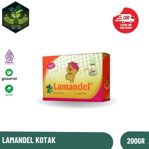 

LAMANDEL Obat Amandel Anak & Dewasa Aman di Konsumsi Kemasan Kotak Herbal Alami ASLI