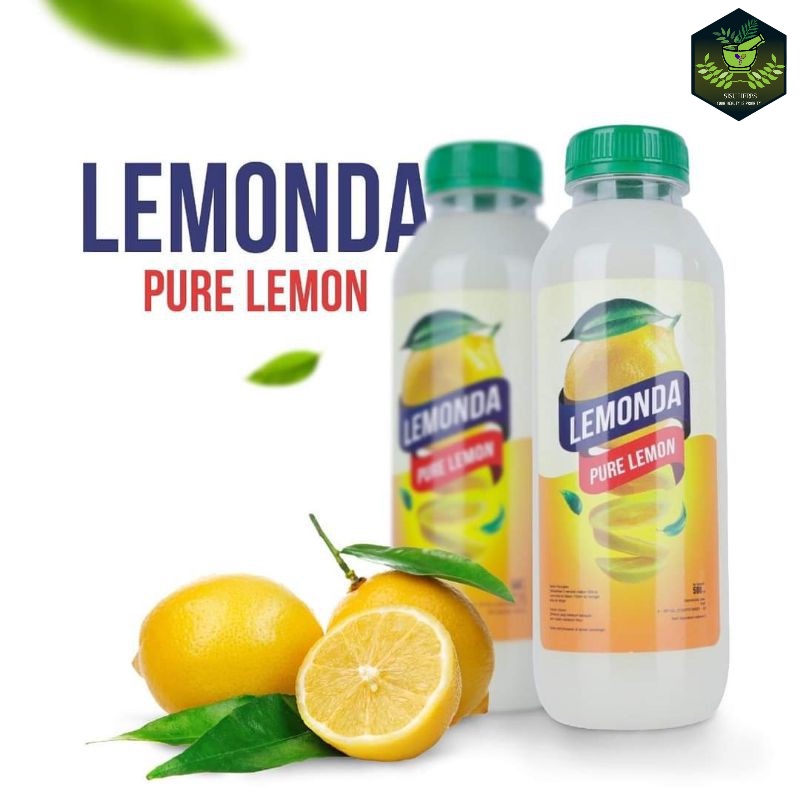 

Lemonda Pure Lemon Jus Sari Lemon Murni 500ml ASLI