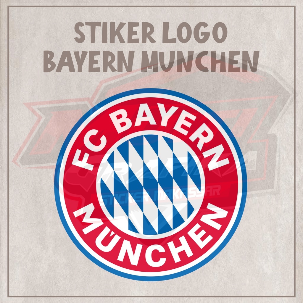 

Stiker Sticker Helm LOGO laptop Handphone Motor Mobil BAYERN MUNCHEN Multi Stiker