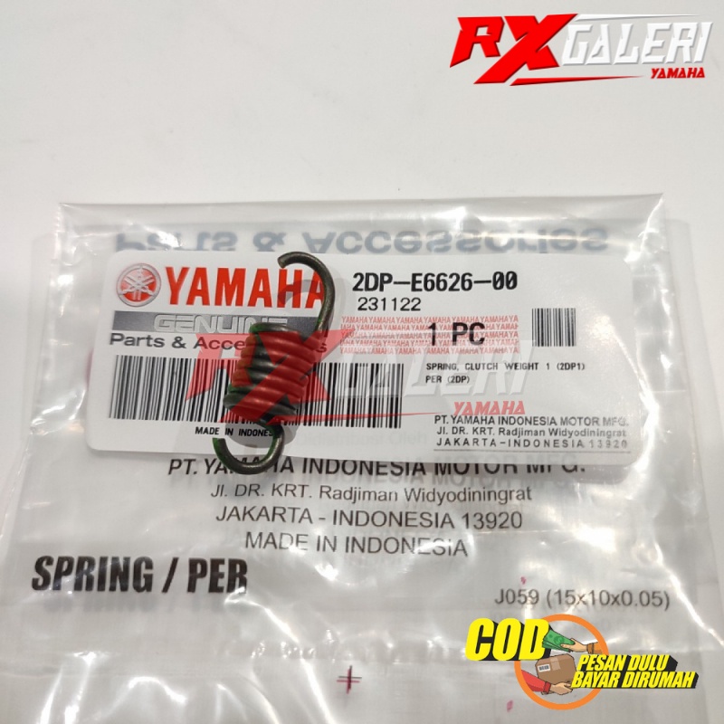 Per Centri Nmax / Per kampas ganda Nmax 2DP-E6626-00 Original yamaha