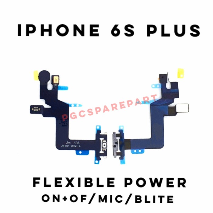 Original Flexible Konektor Power On Off Iphone 6s Plus - Flexibel
