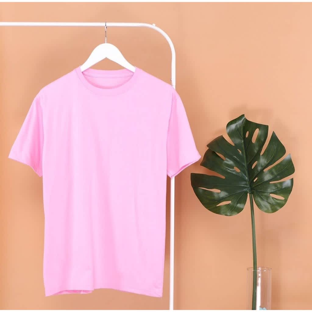 Baju Koko Warna PINK Polos Priaaa