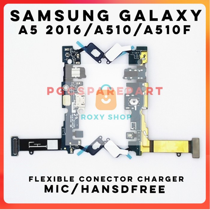 Original Flexible Charger & Handsfre Samsung Galaxy A5 2016 - A510 -