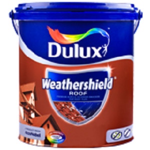 New Cat Genteng Dulux Weathershield Roof (2.5 LT) - 43031 Red Oxide
