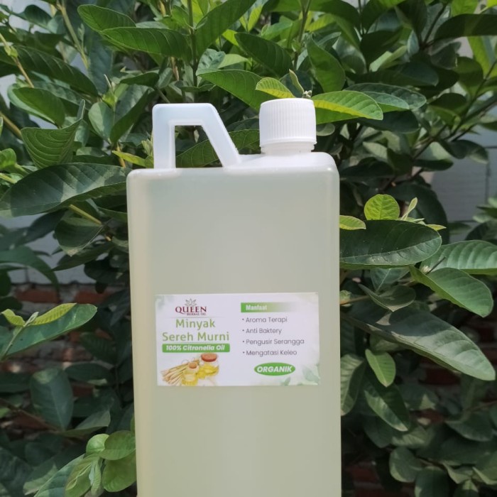 New Minyak sereh wangi murni asli 100% 1 liter