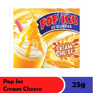 

POP ICE DRINK POWDER ES BLENDER CREAM CHEESE SCT 25g - Renceng