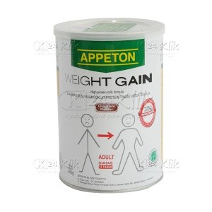 Appeton Weight Gain Dewasa 900g Coklat