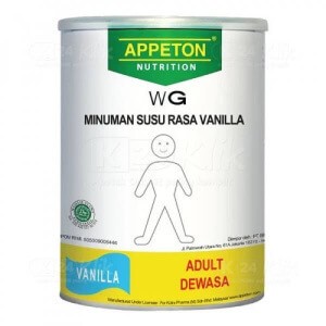Appeton Weight Gain Dewasa Vanilla 900g