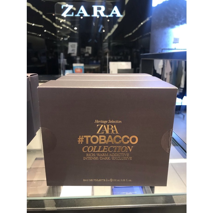 New Parfum Zara Man Tobacco Collection Rich Warm Dark