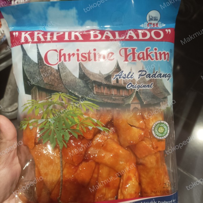 

CHRISTINE HAKIM KERIPIK BALADO 250GR