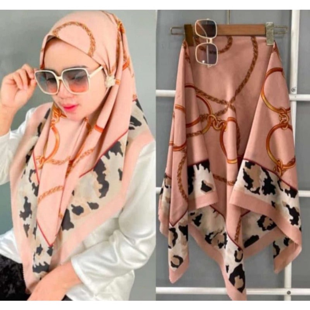 HIJAB VOAL PREMIUM | KERUDUNG SEGI EMPAT Voal MOTIF MEWAH TERBARU 2023 BEST SELLER / Nomiq Store