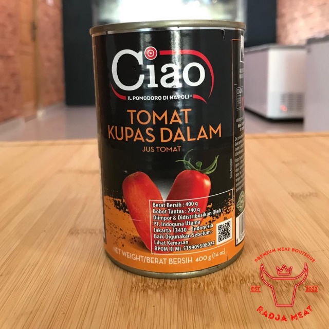 

Tomato peeled CIAO 400gr