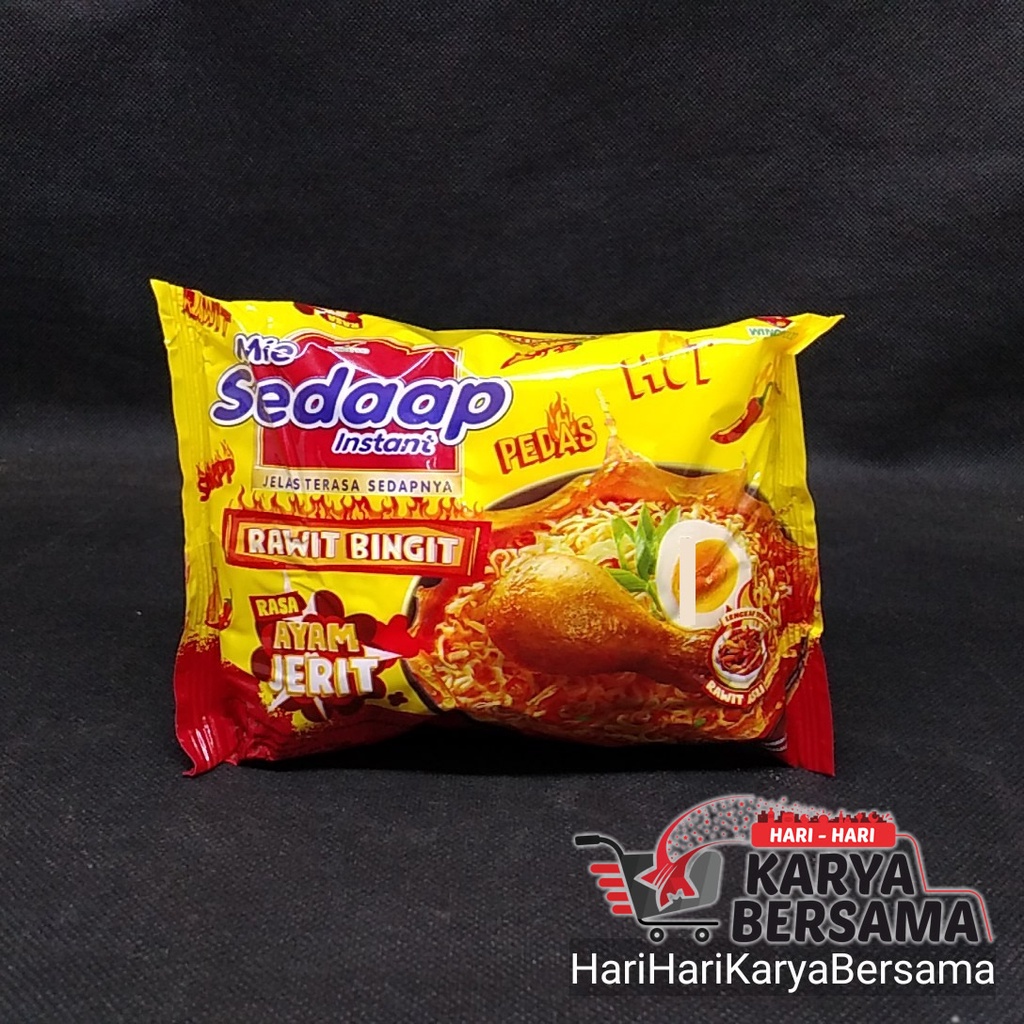 

MIE SEDAAP INSTANT KUAH RAWIT BINGIT RASA AYAM JERIT 77GR