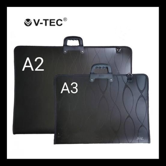 

DRAWING BAG ARTIST CASE ART PORTOFOLIO BAG MAP TAS GAMBAR A2 A3 - Vtec A2