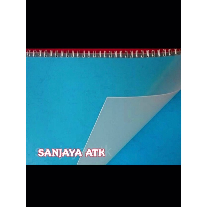 

Cover mika jilid Doff atau emboss 0.50 A4 isi 100 lembar