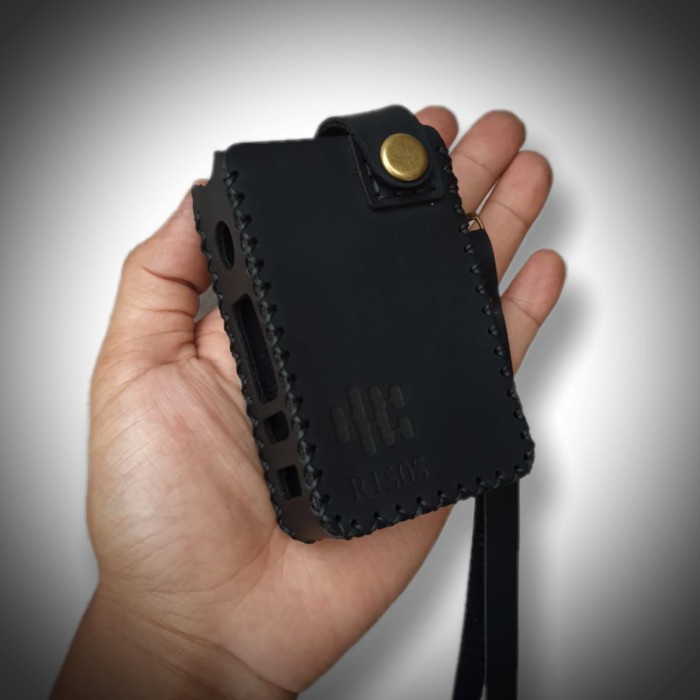 

TERBARU Premium Sleeve Case R150S Free Lanyard r150 s case holder sleeve r 150 - Black