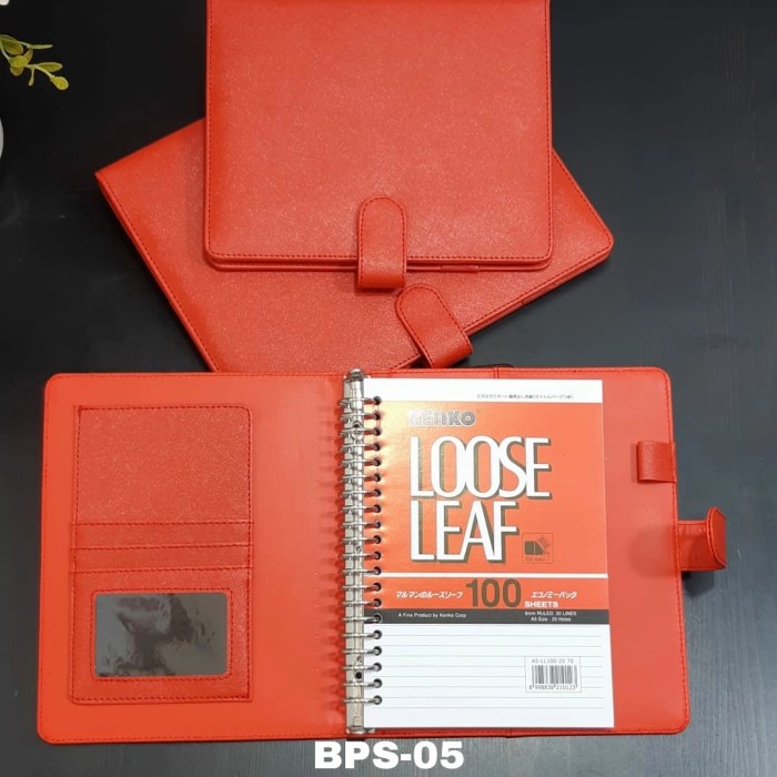 

ZIRA" Binder Polos kulit sintetis / Binder Polos A5, B5 - BPS 03, A5 18 x 23 cm