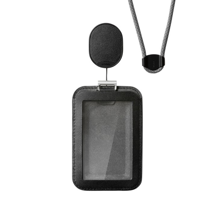 

Orbitkey ID Card Holder Pro with Lanyard - Stone