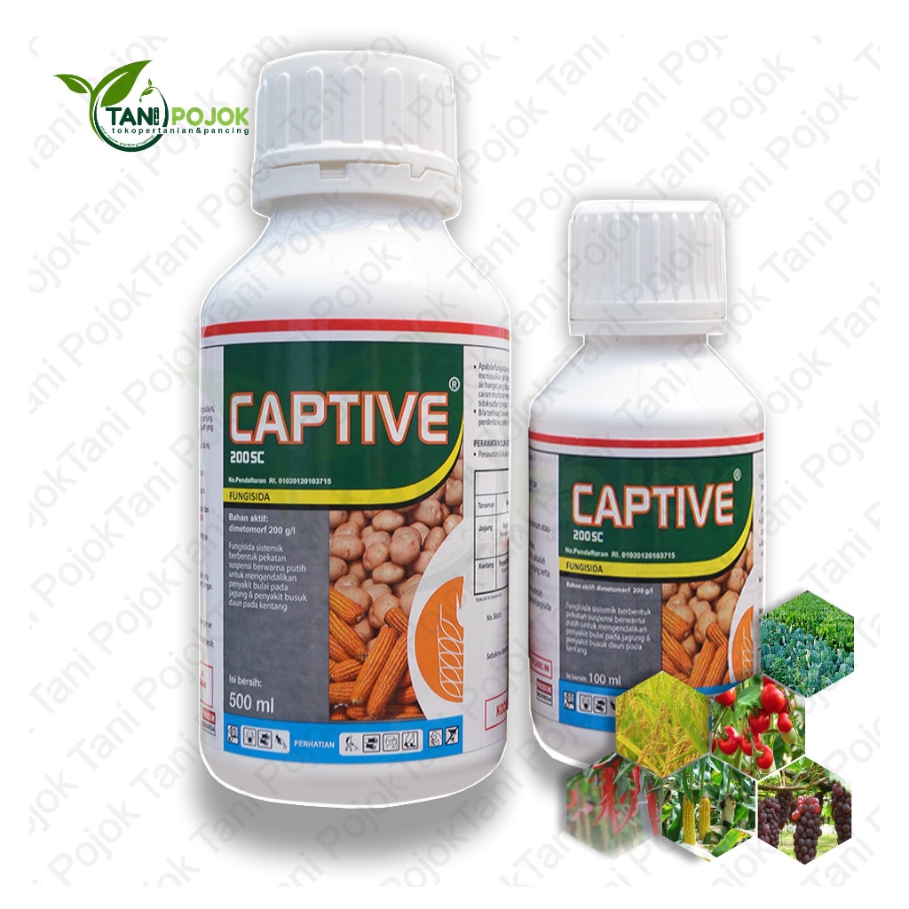 FUNGISIDA SISTEMIK CAPTIVE 200SC OBAT JAMUR TANAMAN