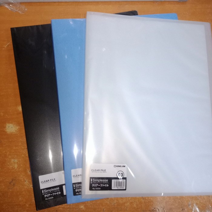 

Clear File King Jim A3 152GA Portrait/ Clear Holder A3 berdiri