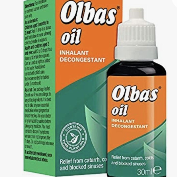 

New Olbas Oil Inhalant 30 ml