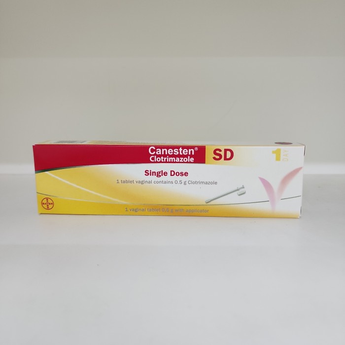 New Canesten SD vaginal tablet