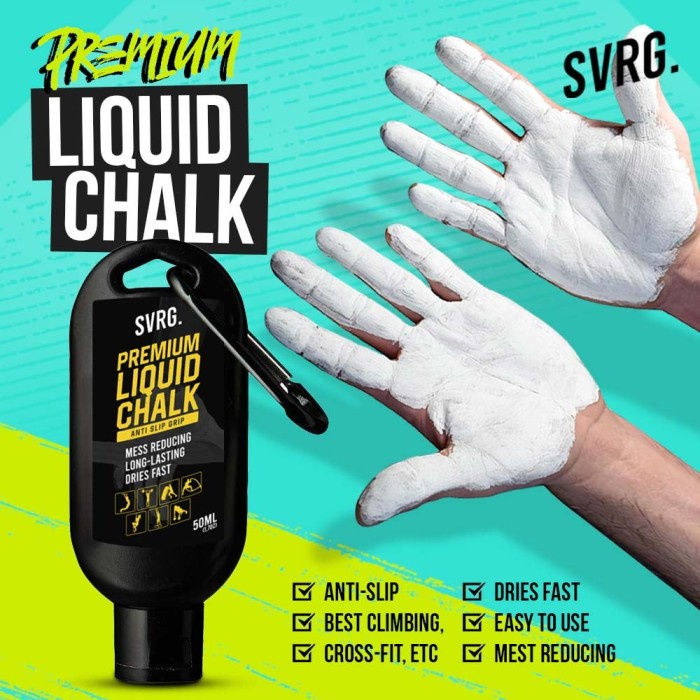 

Promo Bongkar Gudang SVRG. Liquid Chalk - Kapur Cair Pull Up - Magnesium - Climbing