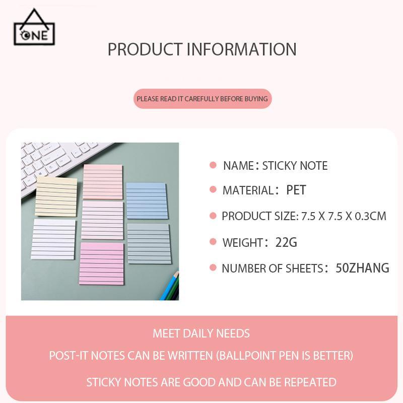 

COD❤️1 stiker transparan kreatif kenyamanan horizontal murah-A.one