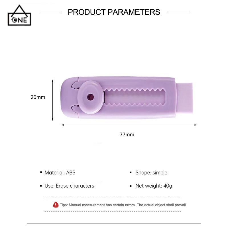 

COD❤️Eraser Penghapus Bebas Debu Ramah Lingkungan Penghapus Tidak Beracun Koreksi-A.one