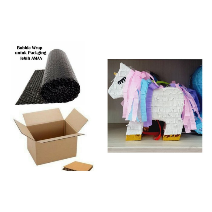 

pinata mini unicorn kuda - pinata saja+dus ORI
