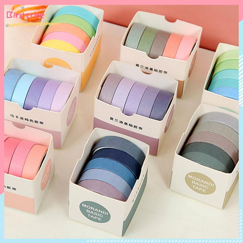 

Selotip Warna Solid Kreatif Buku Harian Scrapbooking Diy Dekorasi Washi Tape Setelan Produk Baru Di Toko Kami-Kelas Kantor -BS