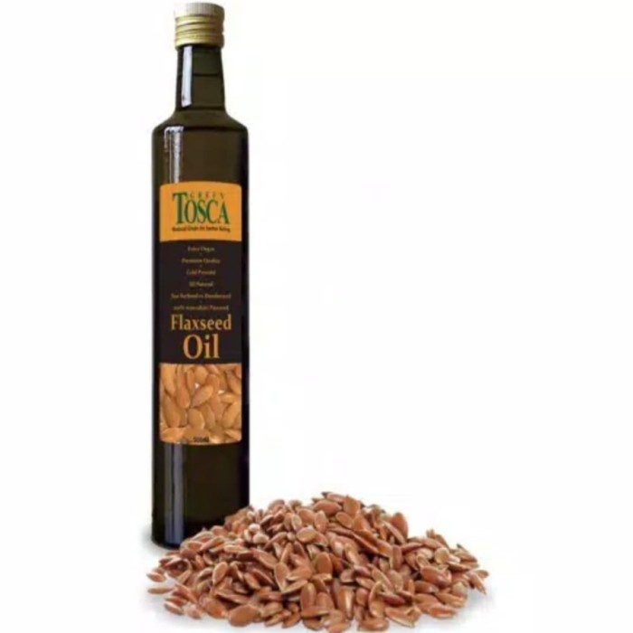 

Green Tosca Flaxseed Oil 500ml Minyak Flaxseed impor 100% Original