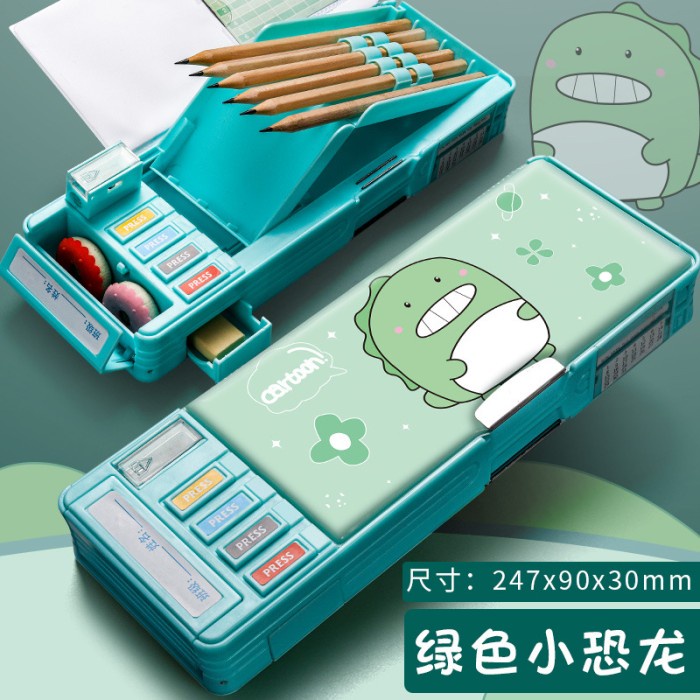 

[Promo] Kotak Pensil Anak Sekolah Tempat Pensil Anak Sekolah Water proof - Tipe A-Dino