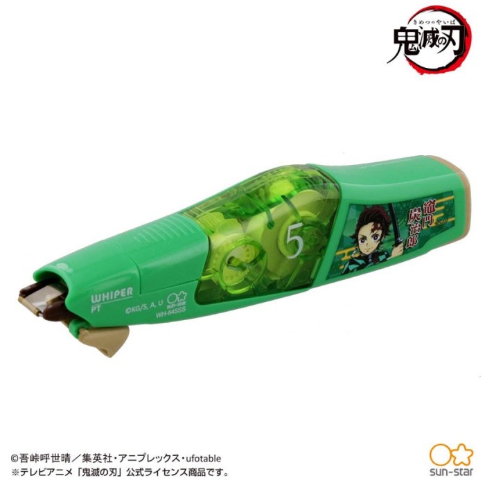 

Plus Whiper PT Demon Slayer KNY Correction Tape Tip-X Limited Edition - ZenitsuAgatsuma