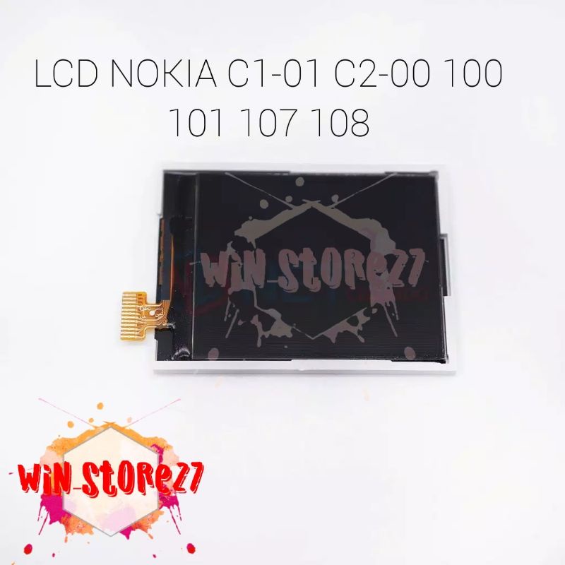 LCD NOKIA C1-01 C2-00 100 101 107 108