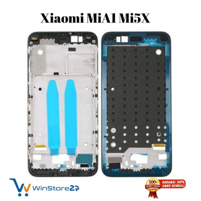 Frame Tulang Tengah Xiaomi Mi A1 Mi 5X. Bezel Frame Xiaomi MiA1 Mi5X Original.