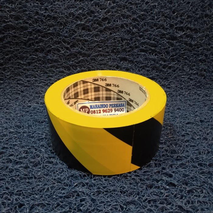 

Lakban lantai Kuning Hitam / Floor marking tape 3M 766