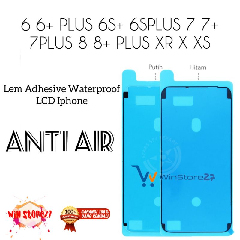 

Lem Adhesive WaterProof Tape LCD IPHONE X LEM LCD ANTI AIR LEM ADHESIVE ANTI AIR ORIGINAL APPLE