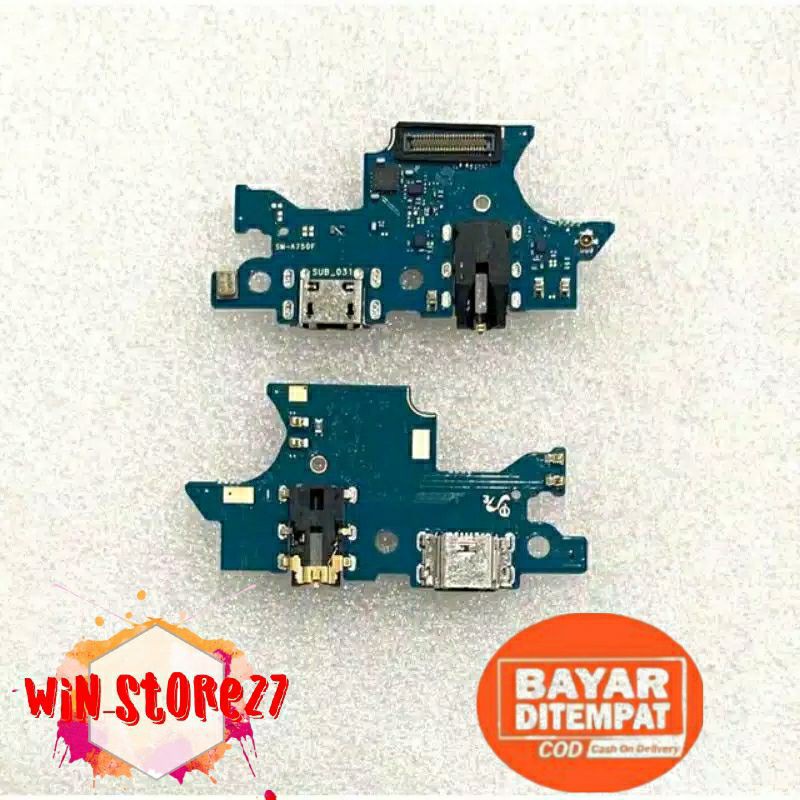 FLEXIBLE CONECTOR CHARGER BOARD CHARGER PAPAN CHARGER CAS SAMSUNG A7 2018 / A750 ORIGINAL SAMSUNG